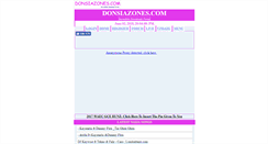 Desktop Screenshot of donsiazones.com